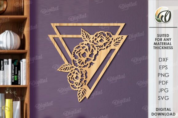 Floral Wall Decor Laser Cut: A Creative Digital Solution for Home and Office