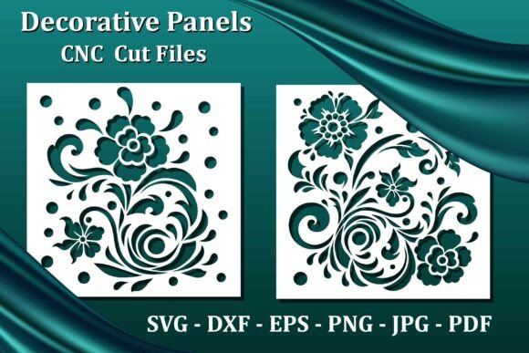 Laser Cut Panels CNC Cut File Home Decor