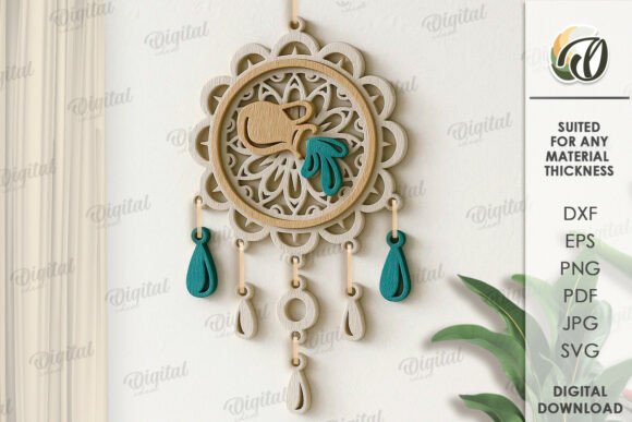 Zodiac Sign Dream Catcher Lasercut: A Creative Solution for Personalized Design